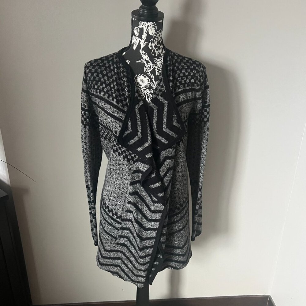 Smartwool Avion Ridge Pattern Geometric Wool Swea… - image 5